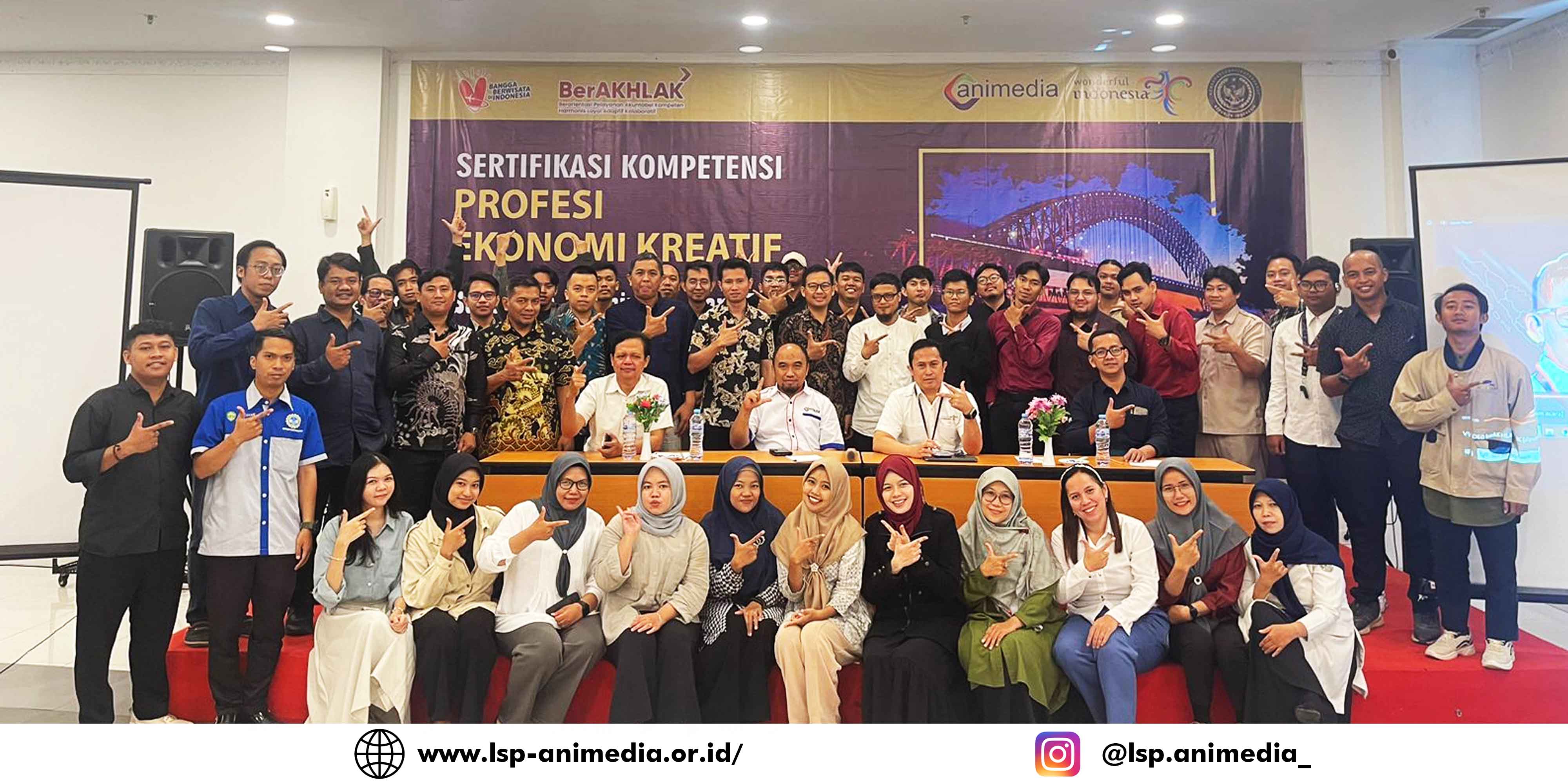 Uji Sertifikasi Kompetensi SDM Ekonomi Kreatif Sub Sektor Animasi dan Desain Komunikasi Visual di Kota Samarinda