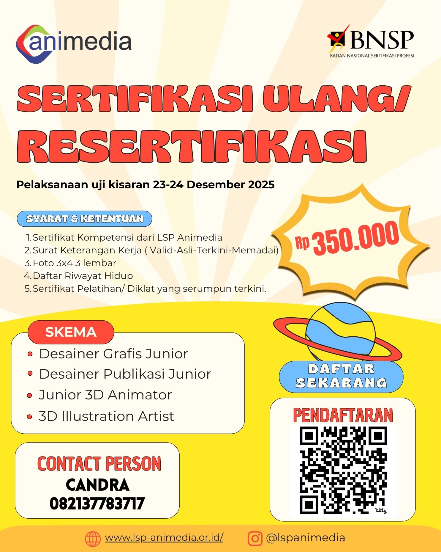 Program Sertifikasi Ulang / Re-Sertifikasi